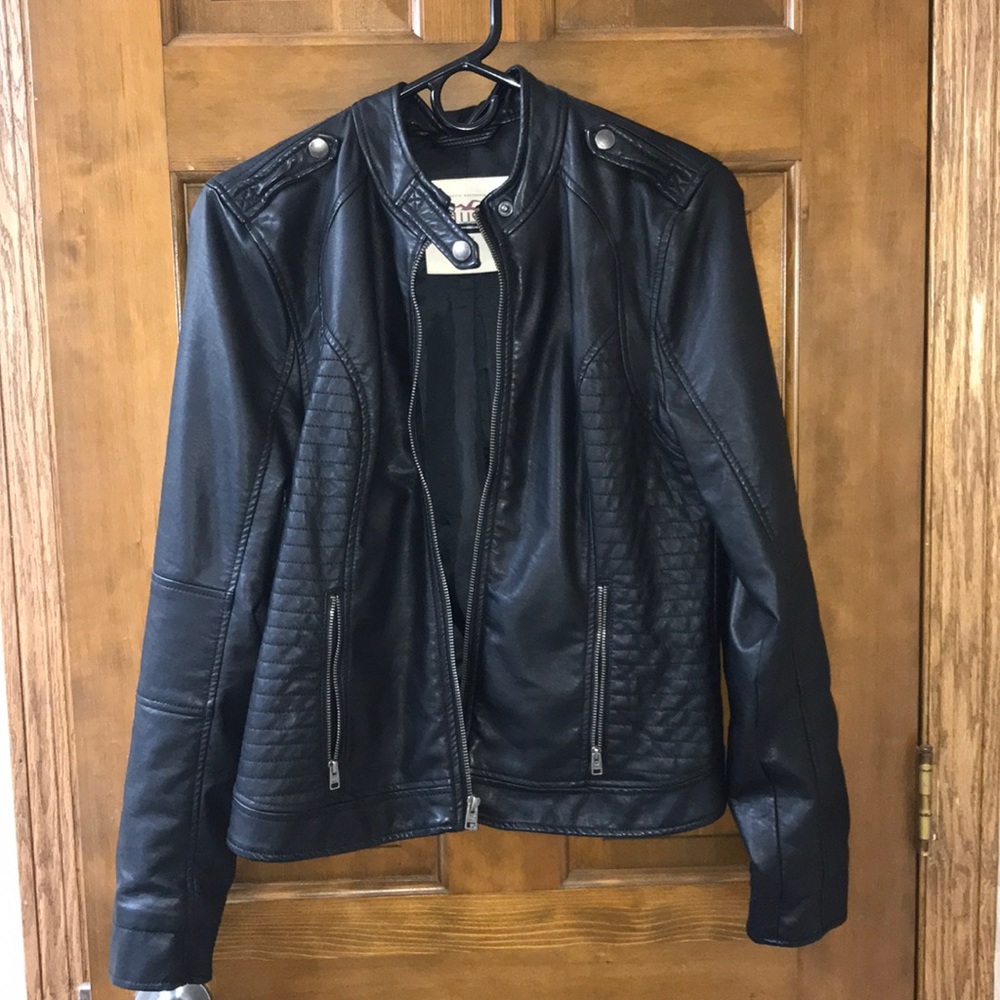 Hollister Leather Jacket
